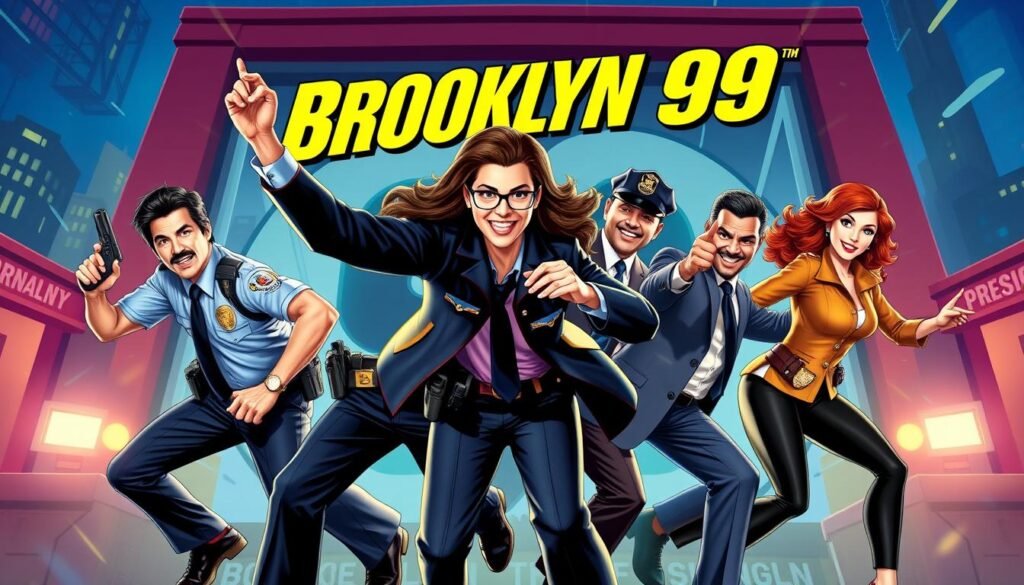 Fan favorite characters Brooklyn 99 poster