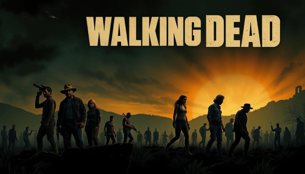 affordable Walking Dead poster