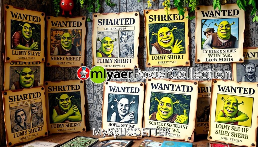 benefits of Shrek printable wanted poster