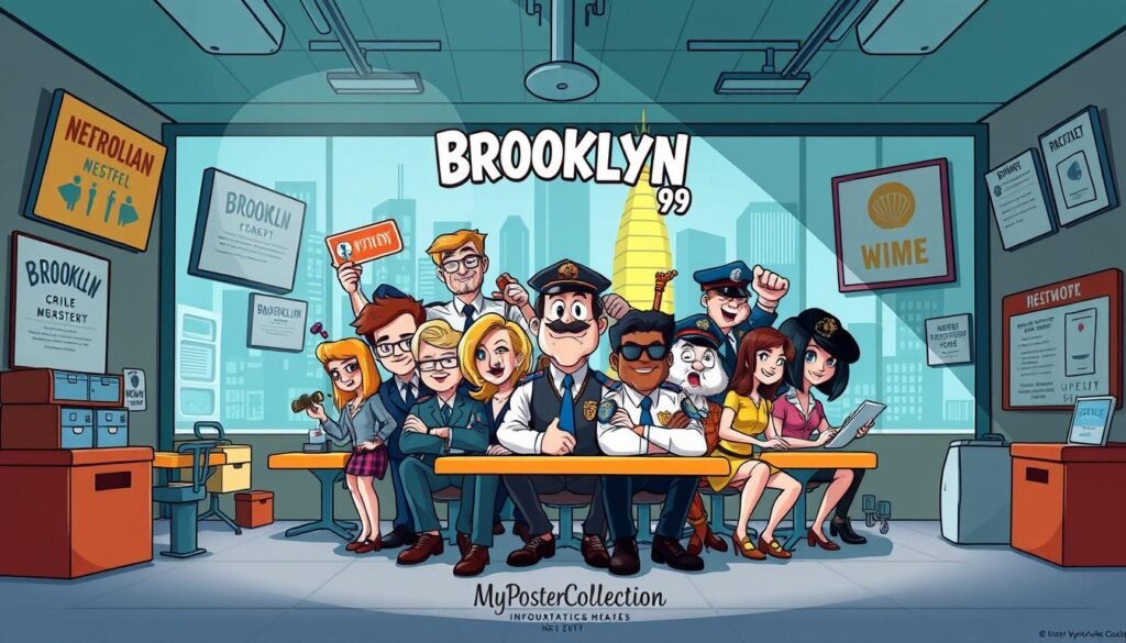 brooklyn 99 poster online