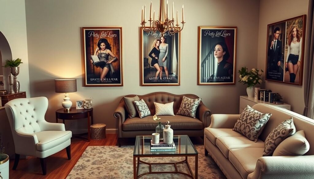 cohesive decor with PLL art