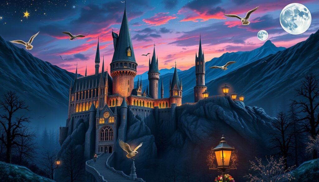 downloadable Hogwarts art