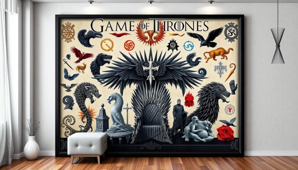 game of thrones print