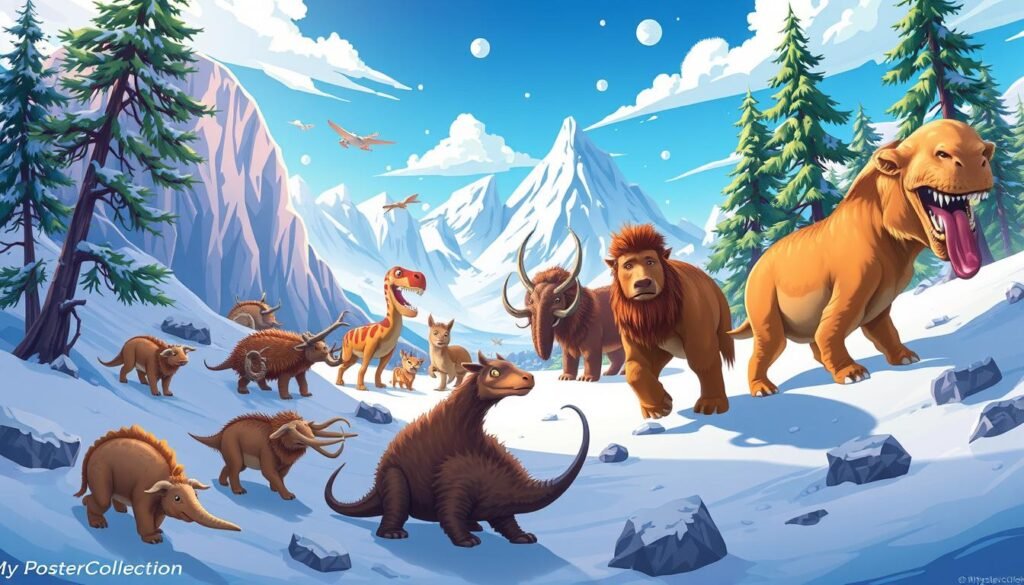 ice age wall art