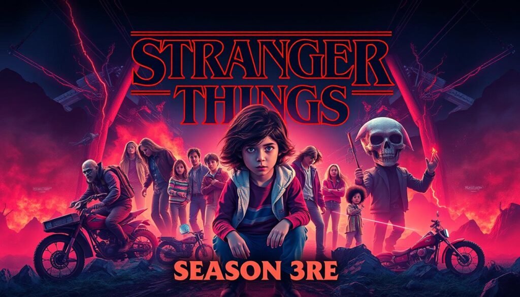 stranger things season 3 artwork