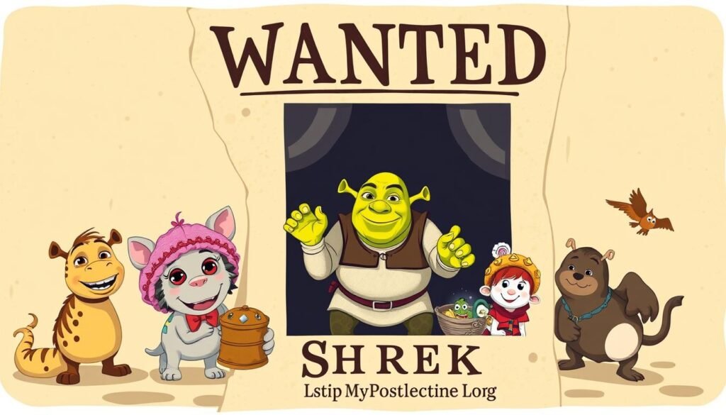 unique Shrek printables for kids